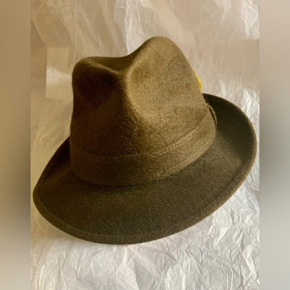 Vintage Vanzina Pavia Fedora( Qualita Extra ) size 6 7/8 - Picture 8 of 15